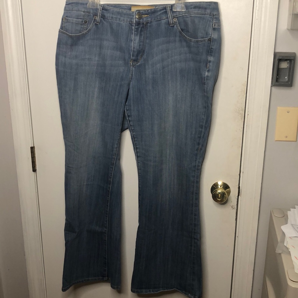 Seven7 Light Blue Flare Jeans